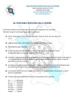 3er Puntuable Selección Liga A Coruña