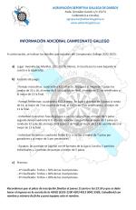 Campeonato Gallego | Información Adicional