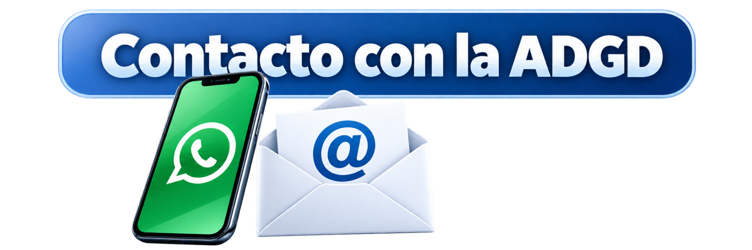 Contacto con la ADGD